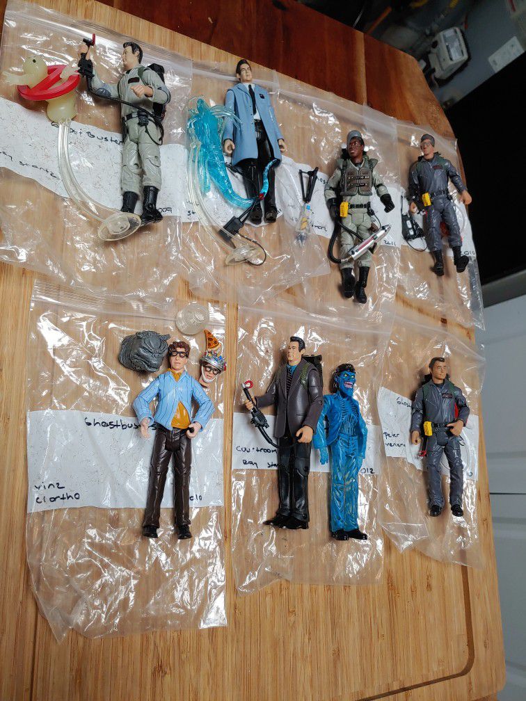 Ghost Busters Action Figure Collection