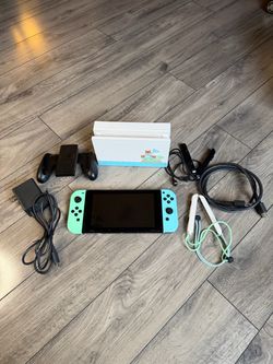 Nintendo Switch Animal Crossing Edition Bundle