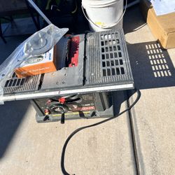 Table saw set – Guides, Push Tools, Dado Blade Set