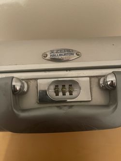 Halliburton Zero Combination Brief Case Vintage