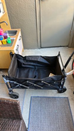 Folding Utility Wagon Cart