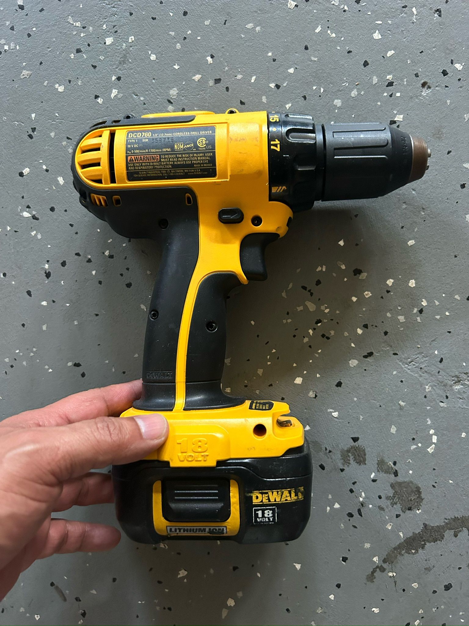 Dewalt Drill And Battery