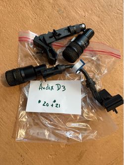 Audix D3 Dynamic Instrument Microphone