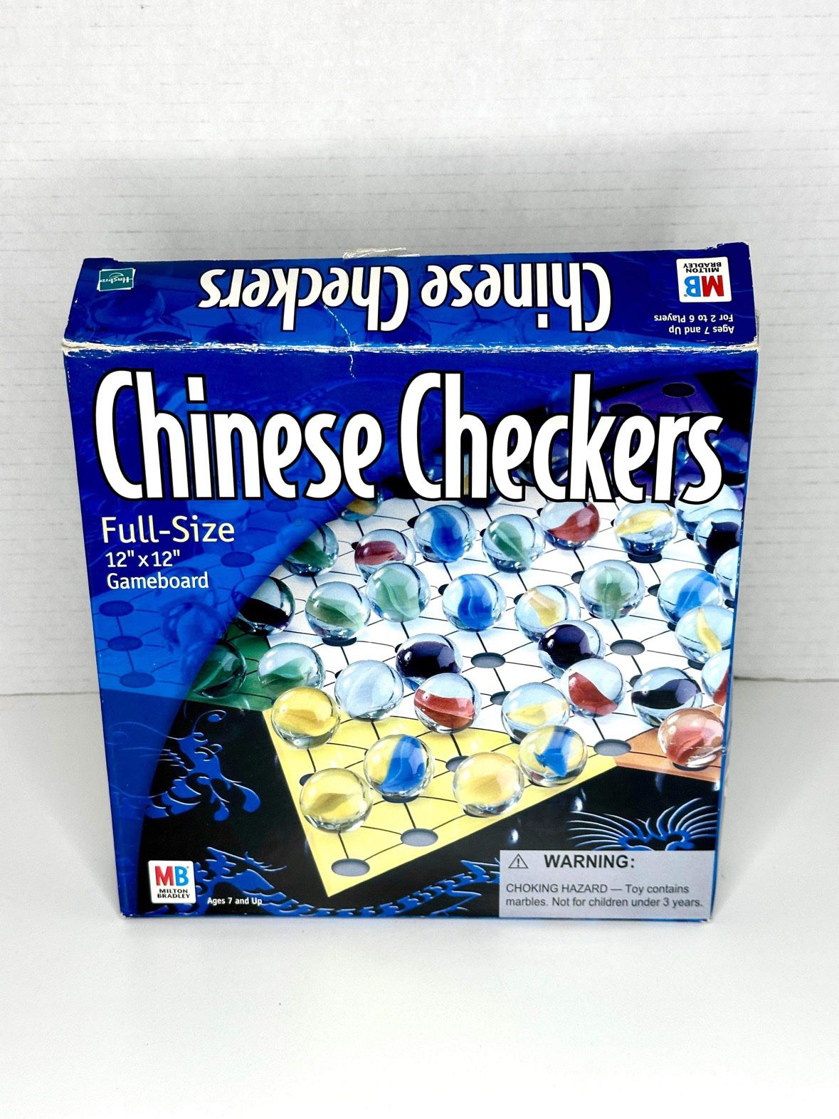 Vintage 2001 Hasbro “Chinese Checkers“ Board Game