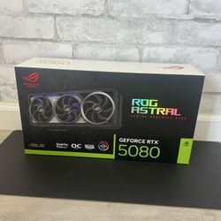 ASUS ROG Astral GeForce RTX™ 5080 OC Edition Gaming Graphics Card [New][Sealed]