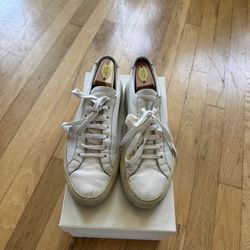 Common Projects Achilles Low White Leather - Size 41 - FULL SET (Box + Bag)