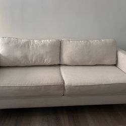 Beige Sofa Couch 