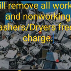 I Can Pick Up Your Old Washer And Dryer For Free 