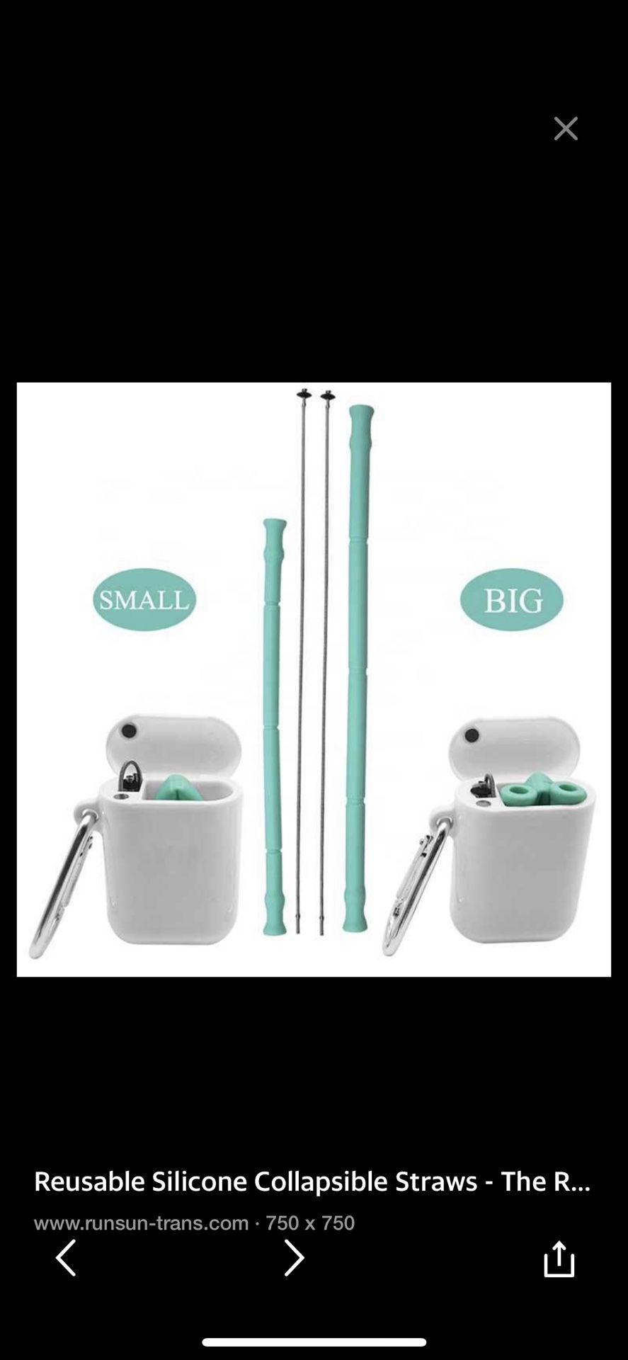 Resuable Straws/ New in package