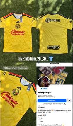 Club America 26/27 Home Jersey 🟡🦅