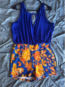 Short romper and two piece pants set