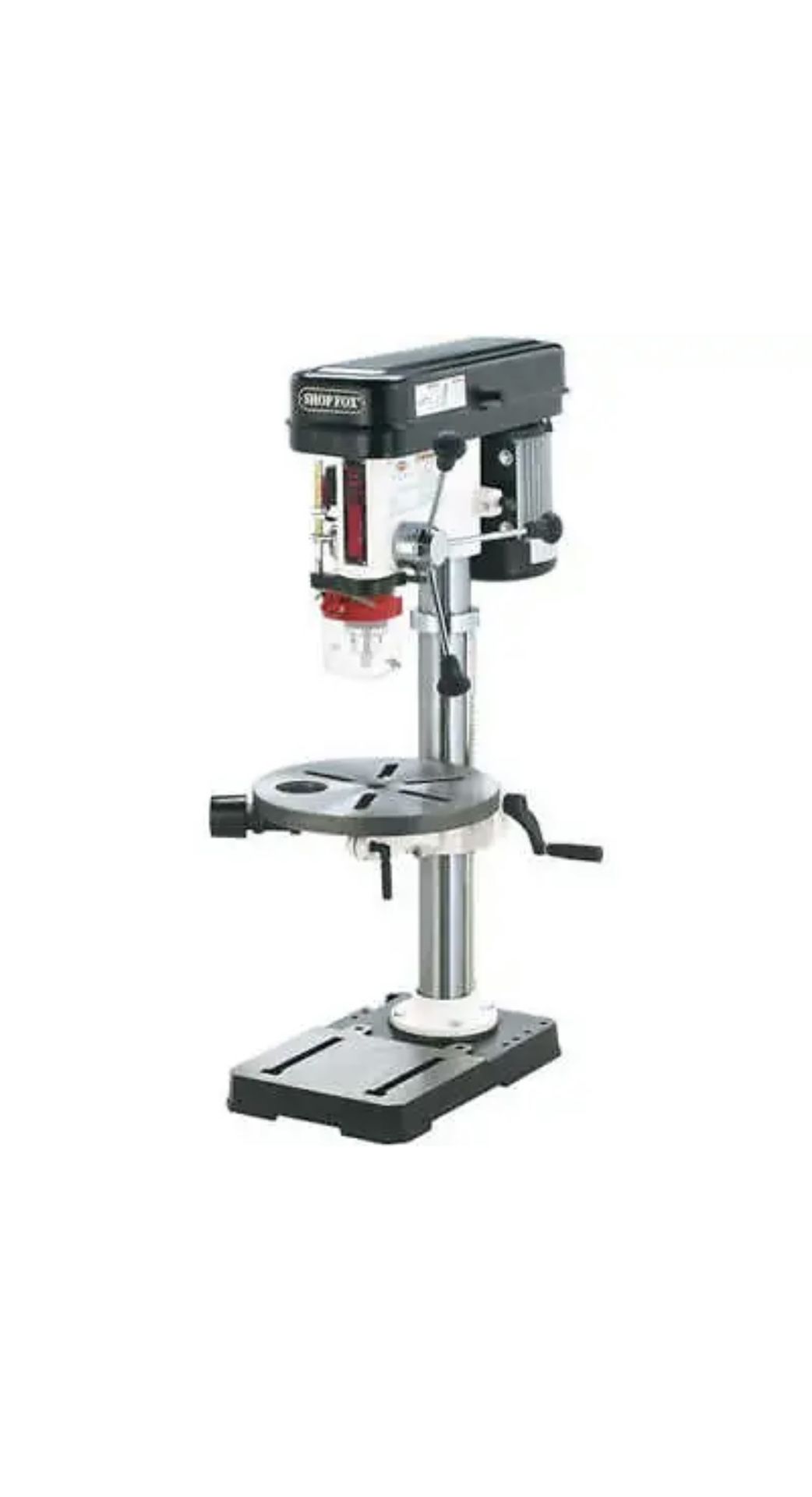 Shop Fox W1668 3/4 Hp 13" Benchtop Drill Press w/ Built-in Dust Collection