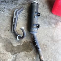 2024 Raptor 700r Se Stick Exhaust 