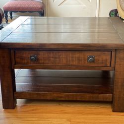 Bench weight square Coffee table (36”)