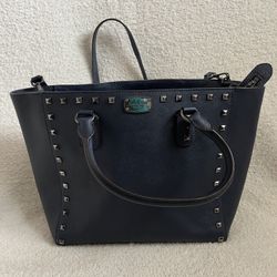 Michael Kors navy Blue Purse 