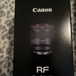 Cannon RF 50mm f/1.2 Lens