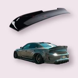 Dodge Charger gloss black Roof Spoiler  2015-2024