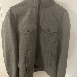 Grey Levi’s Coat 