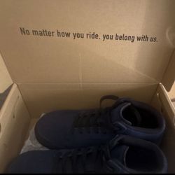 Ride Concepts Vice Navy Black Suede Mountain Cycling Sneakers Men’s Lace Up