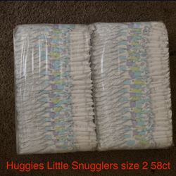 Huggies And Kirkland Diapers Size 2 