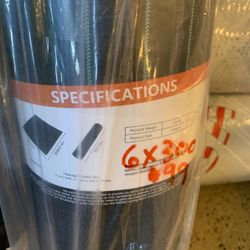 Weed Barrier 6x300 $99 Landscaping Fabric 