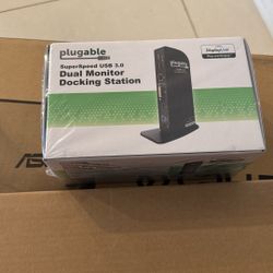 Monitor, Keyboard And Docking Station