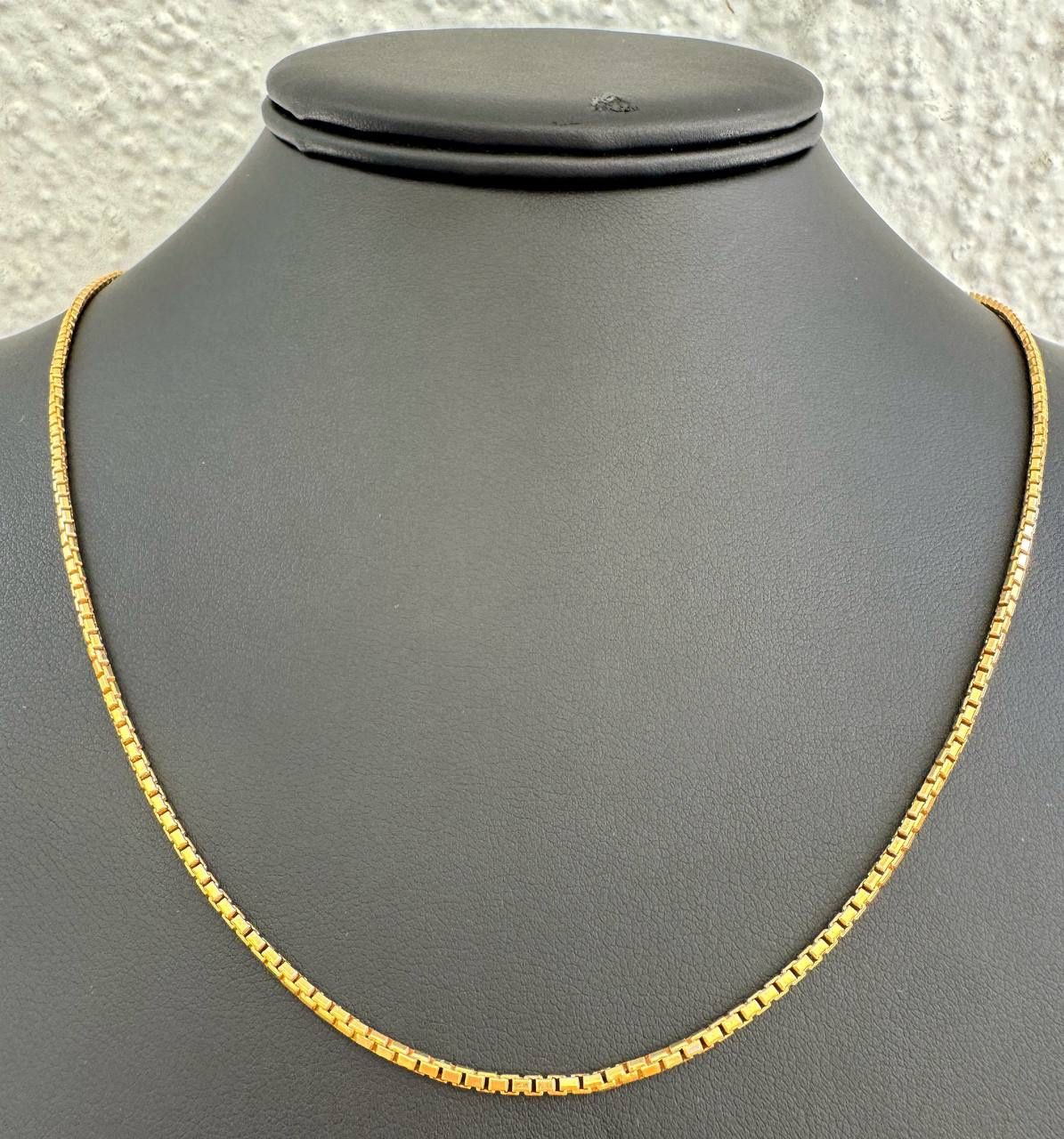 Jewelry 14k solid Yellow Gold Round Box Chain necklace 25.50” 11.60 grams 1.70mm