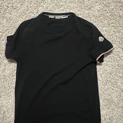 Moncler Tricolor-Trimmed Cotton T-Shirt 
