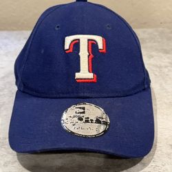 New Era 9Forty Adjustable Texas Rangers Blue White Logo Strap Cap