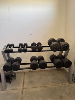Dumbbells With Stand