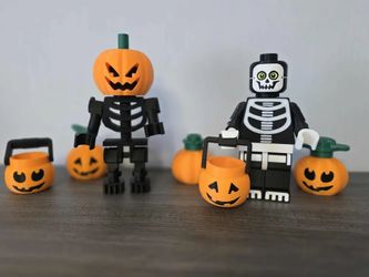 Giant Lego Skeleton Figs