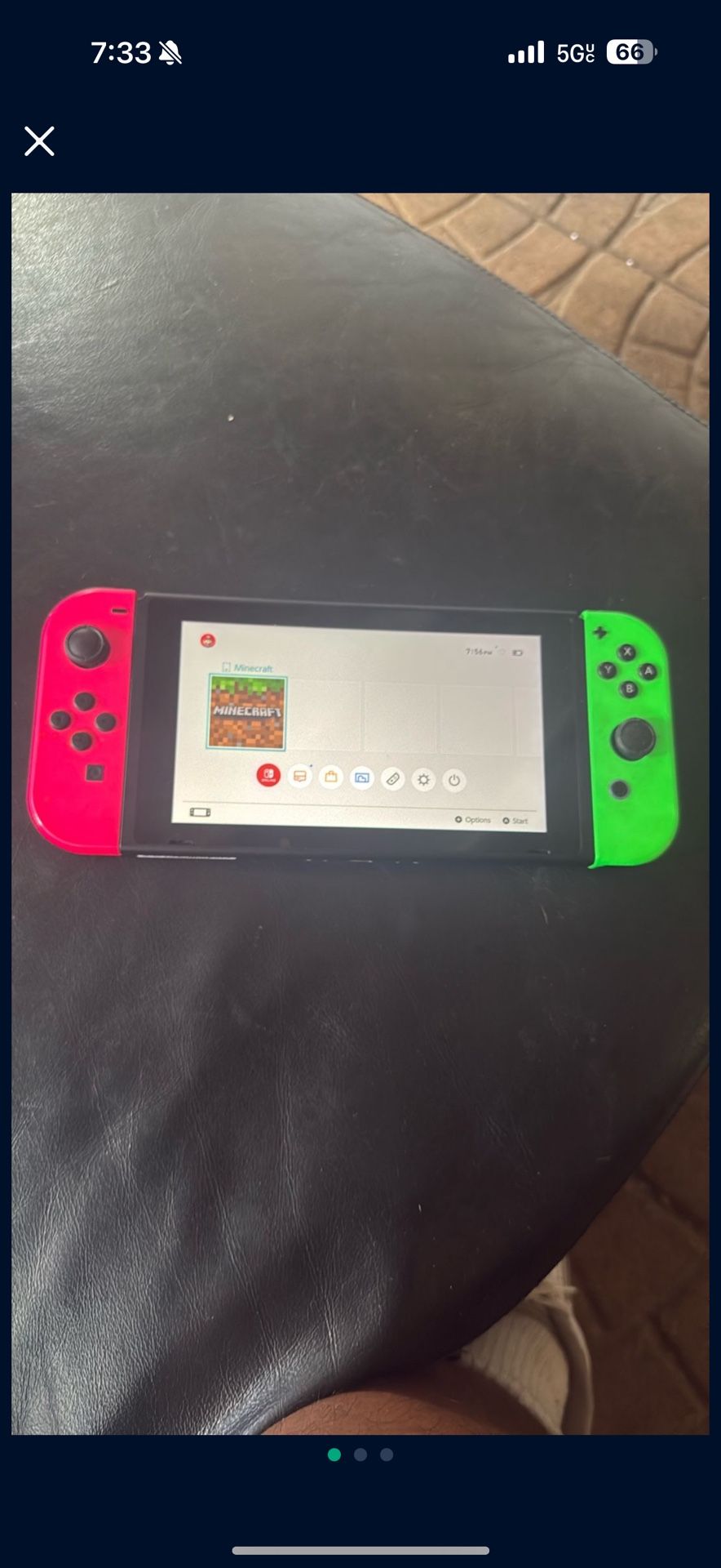 Nintendo Switch HAC-001(-01) Console Tablet Only Tested Working