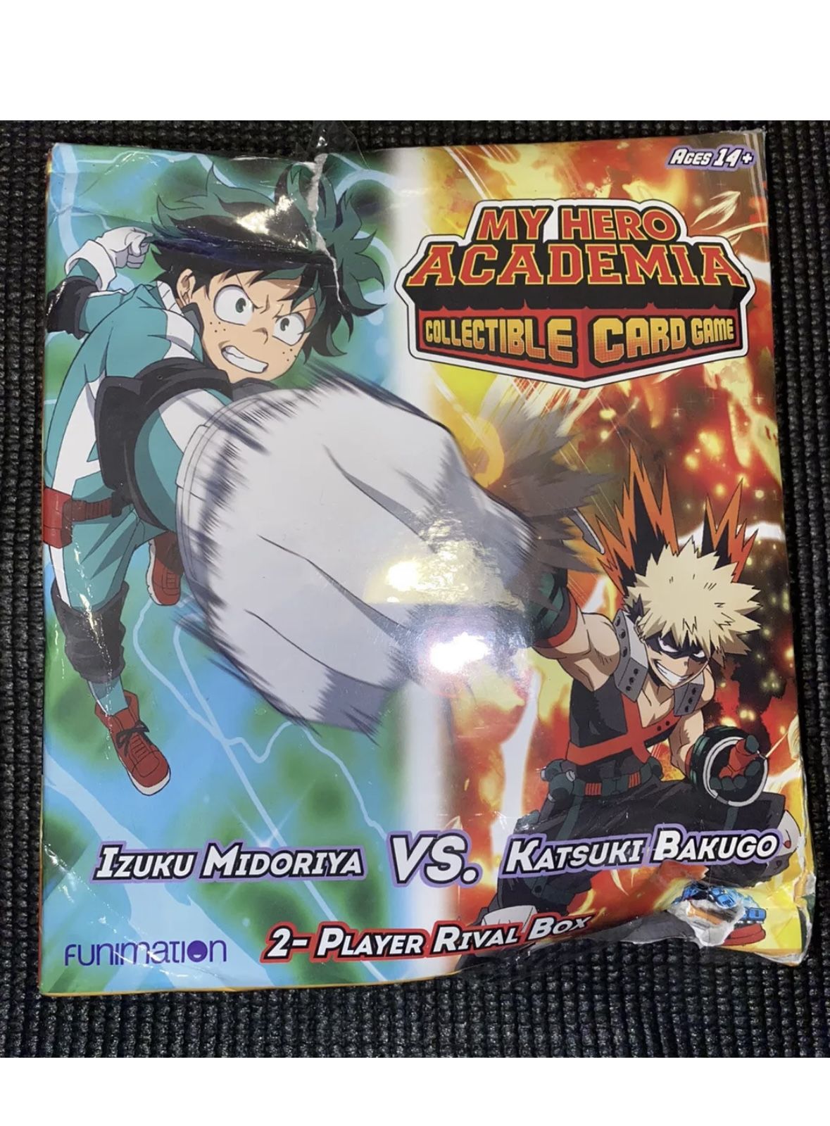 My Hero Academia: The Card Game Deck - 104 Cards (Box Damaged)