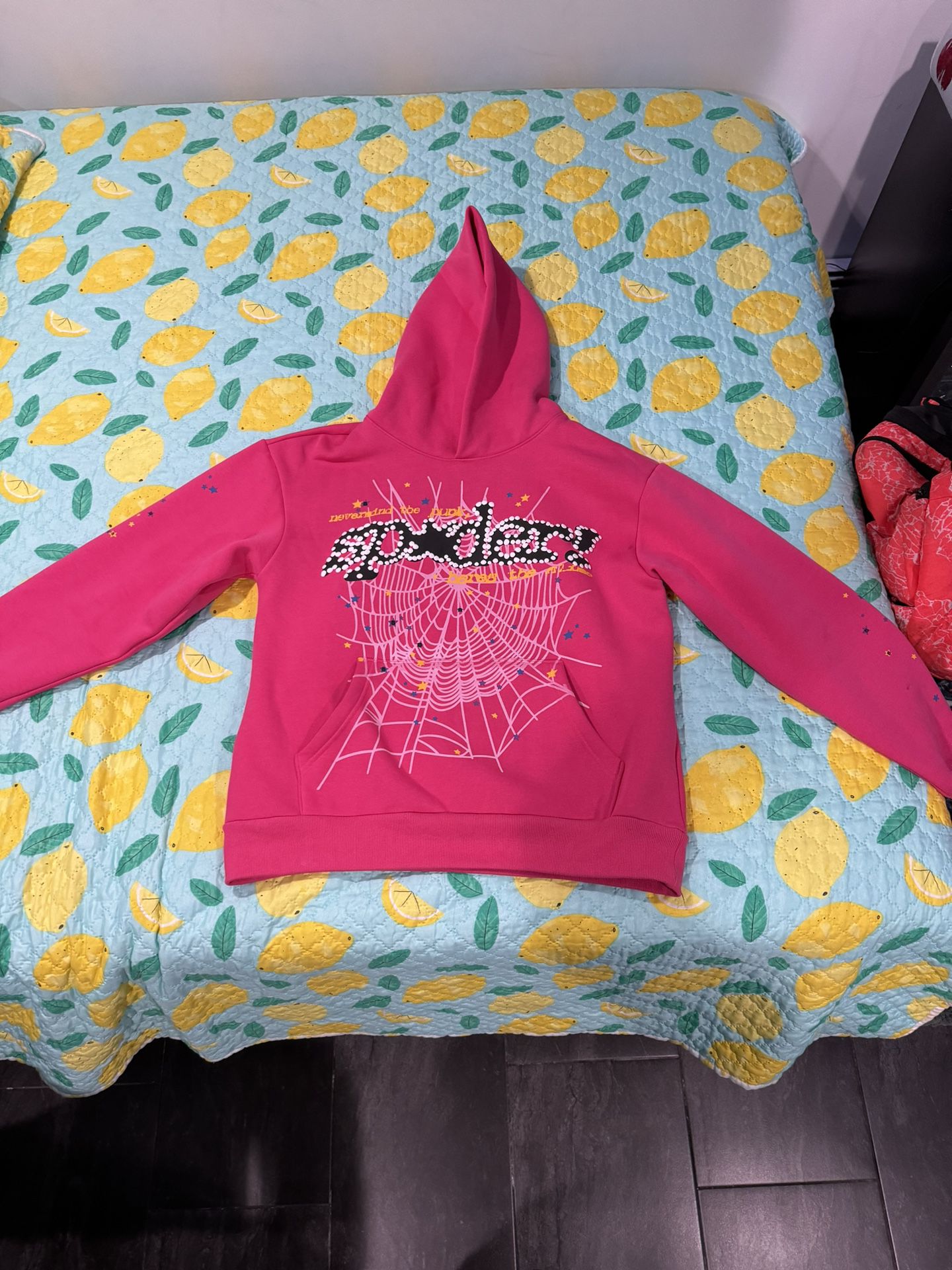Pink Spyder hoodie / AUTHENTIC ‼️‼️