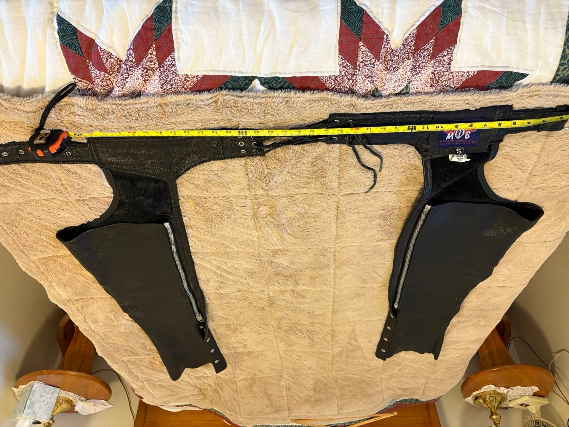 LEATHER CHAPS —. Misc Gear