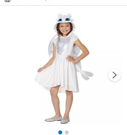 Kids Light Fury Costume - How To Train Your Dragon
