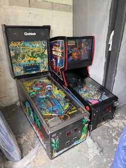 Surf & safari pinball machine