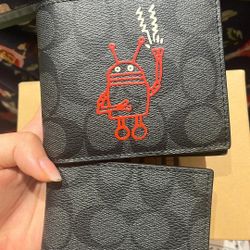 Black Coach Wallent for men New 