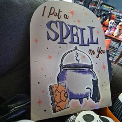 Halloween Decor signs