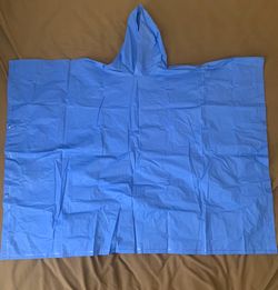 Kids Blue Poncho