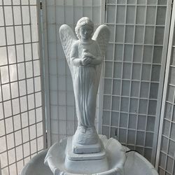 Very Nice Two Tear  Concrete Fountain