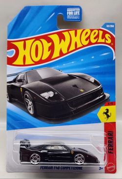 Hot Wheels Ferrari F40 Competizione Black