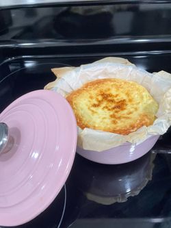 Le Creuset Chiffon Pink 1.25 qt Round Cocotte