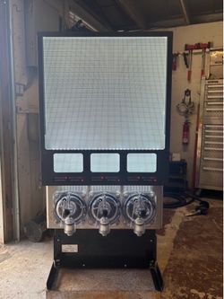 FBD icee machine three barrel