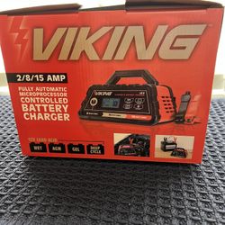 Viking 2/8/15 AMP Controlled Battery Charger