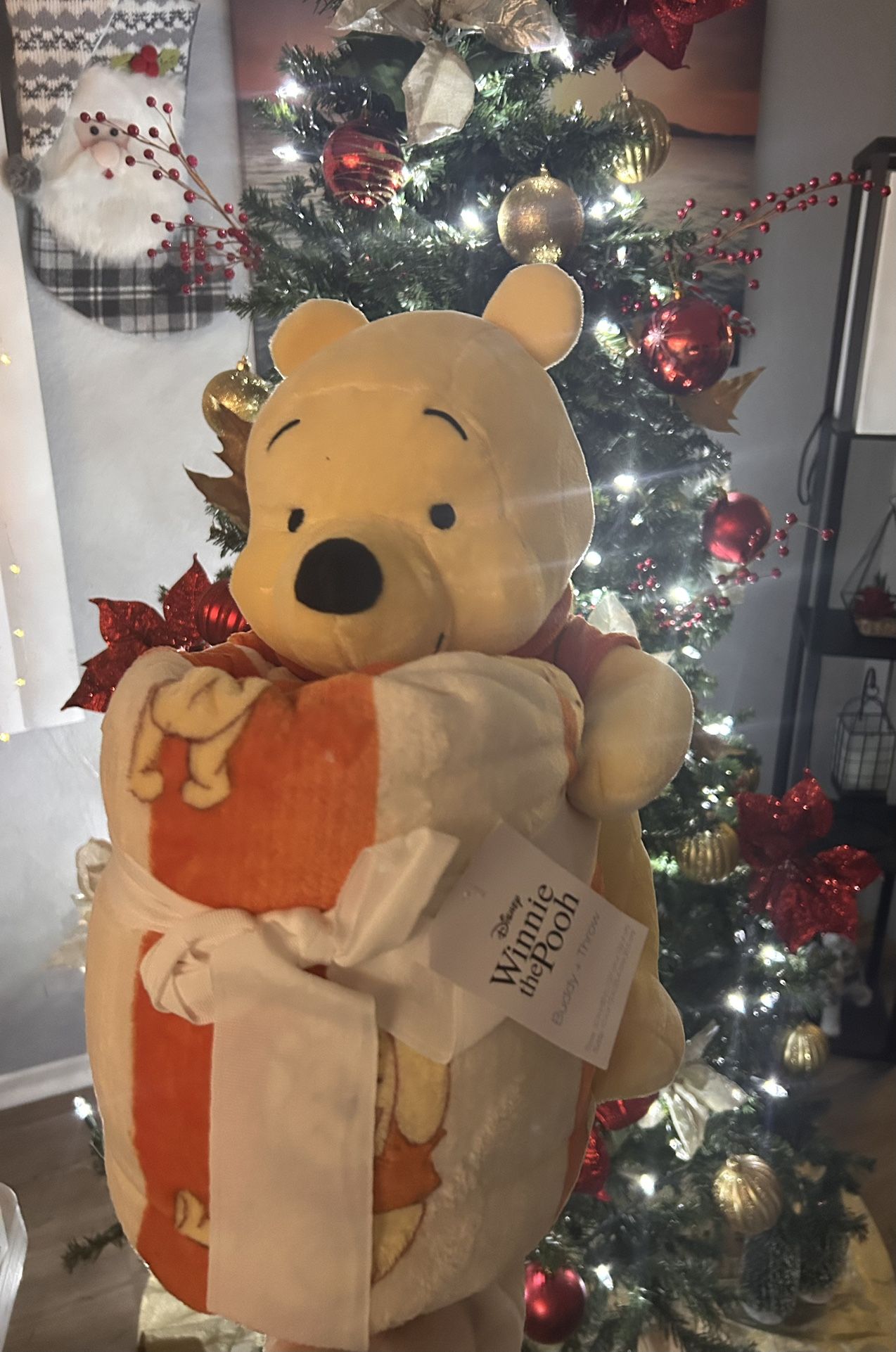 Disney - Winnie The Pooh w/Throw Blanket