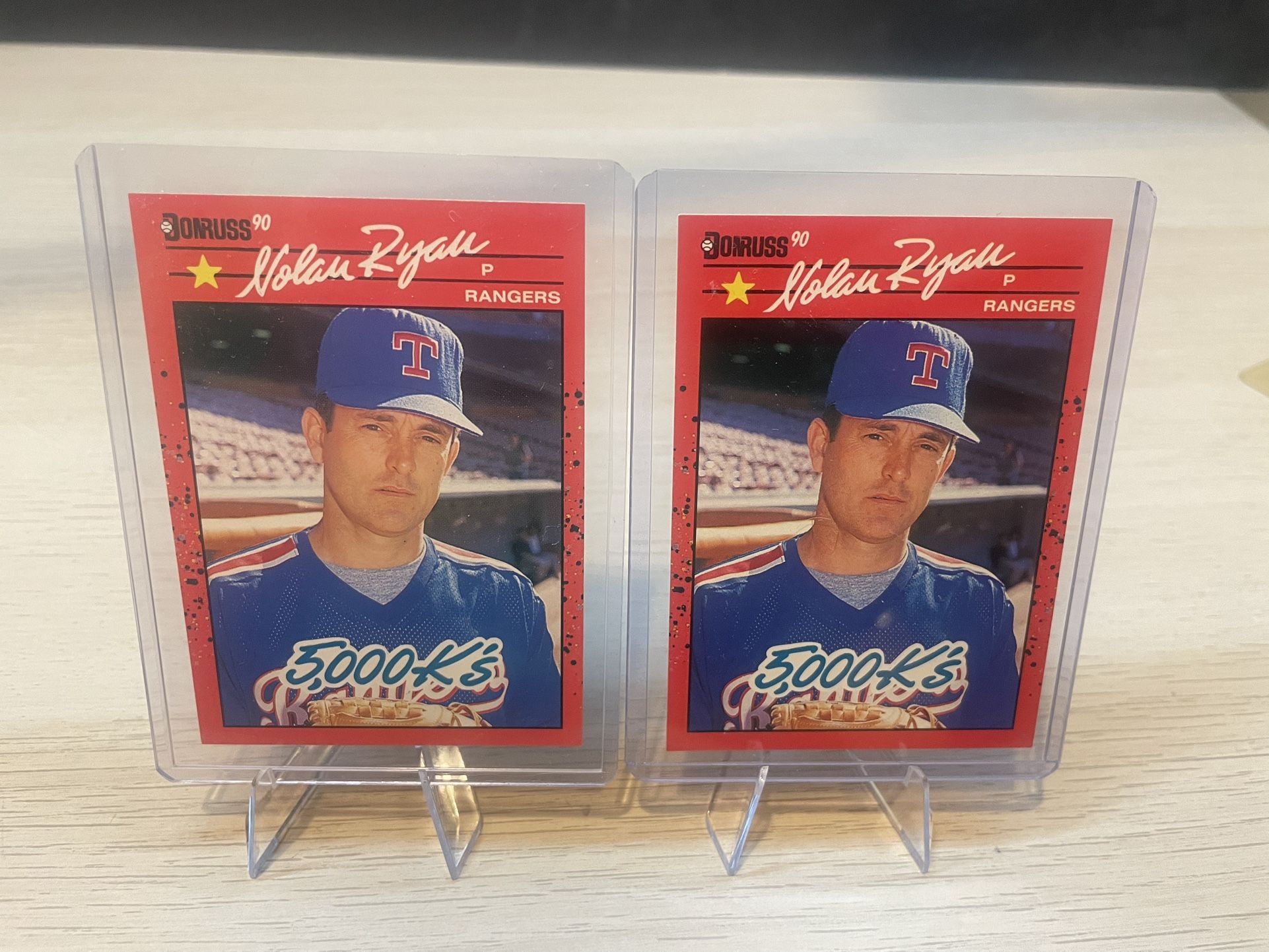 nolan ryan rare cards Baseball Card 1993 Upper Deck The Express Last Run #SP6 - PSA 8 1991 Pacific Trading Cards #