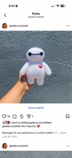 Crochet Baymax
