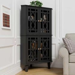 Brand New Tall Corner Cabinet Factory Sealed