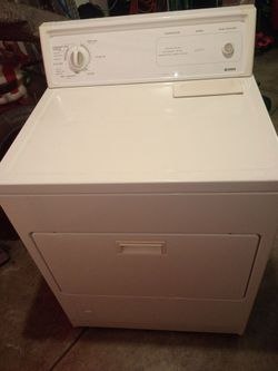 Gas dryer kenmore